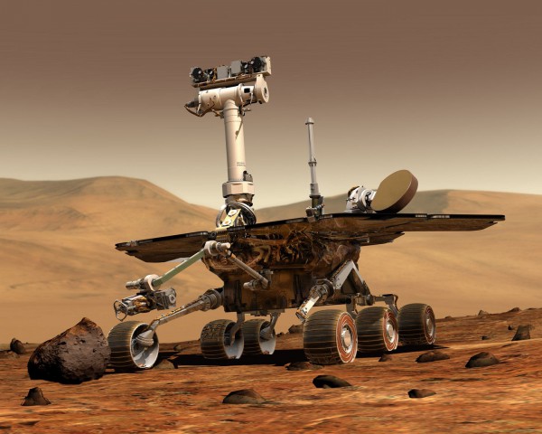 Marsrover Opportunity: 33 Kilometer in fast 8 Jahren (Bild: Nasa)