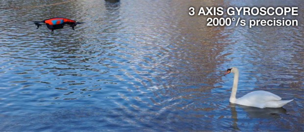 AR.Drone 2.0 mit vereinfachter Steuerung