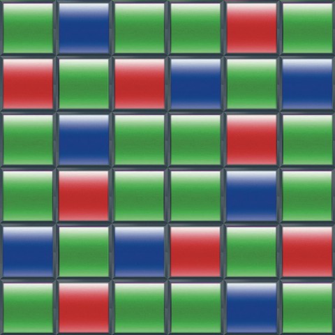 Die Sensormatrix der Fujifilm X-Pro1 (Bild: Fujifilm)