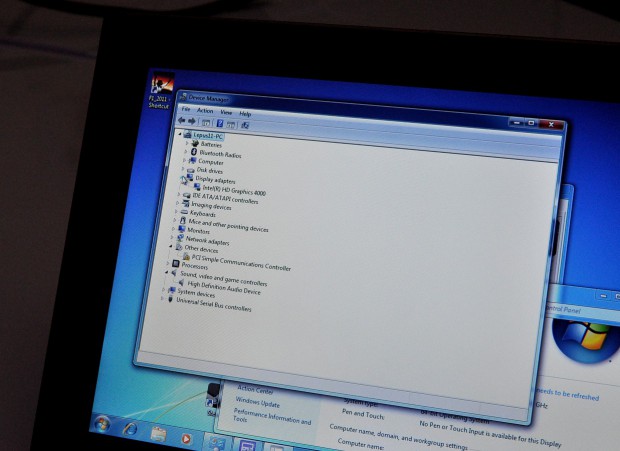 Der Gerätemanager - keine diskrete GPU