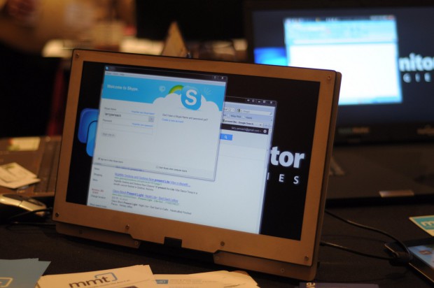 Monitor2Go: Prototyp auf der CES