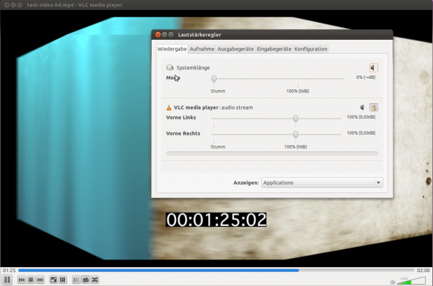 Die Anbindung zu Pulseaudio wurde verbessert.