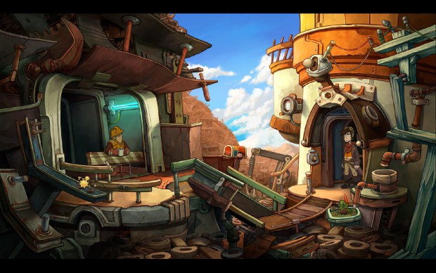 Deponia (Screenshot: Golem.de)