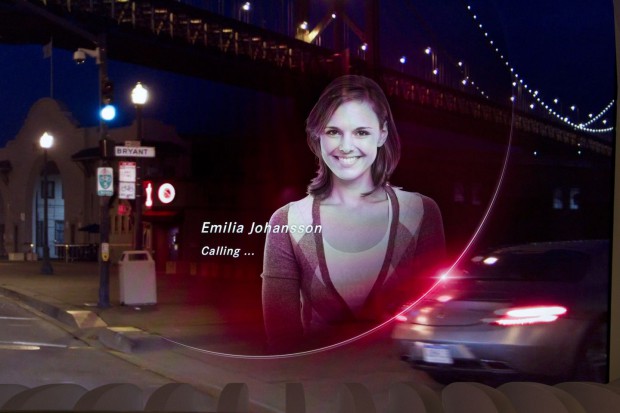 Darüber kann auch das Telefon bedient werden. (Bild: Daimler)