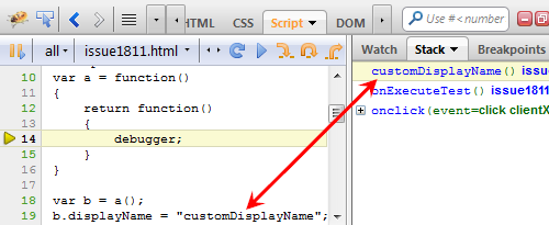Neue Funktionen in Firebug 1.9