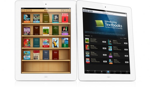 Die Anwendung iBooks 2 unterstützt interaktive Schulbücher.
