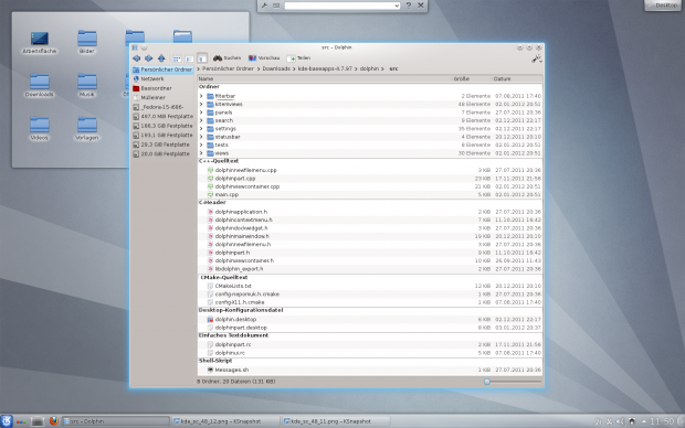 ... und der Details-Ansicht.