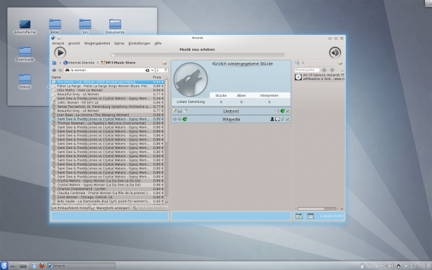 ...aber nicht in einem Webfenster, sondern in einer einfachen Liste...