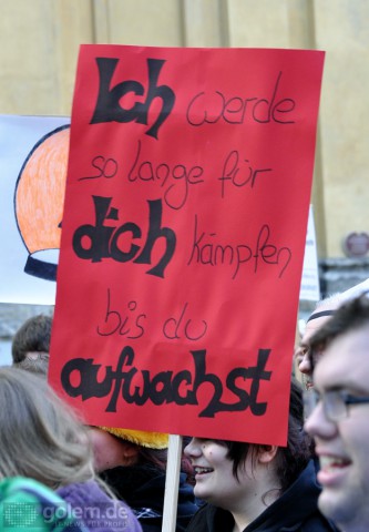 Zweiter Acta-Aktionstag in München (Bild: Nico Ernst)