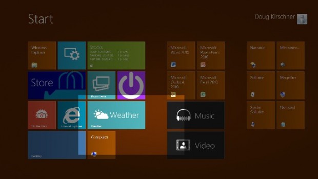 Bildschirmlupe unter Windows 8