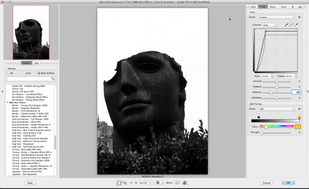 Alien Skin Exposure 4 - Original (Bild: Andreas Donath)