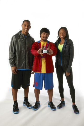 Victor Cruz, Manny Pacquiao, Allyson Felix (Bild: Nike)