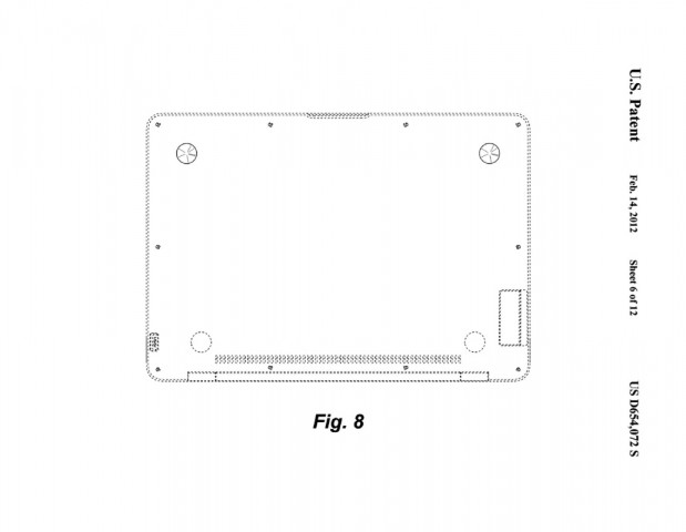 US-Patent D654,072 (Bild: US-Patent- und Markenamt)