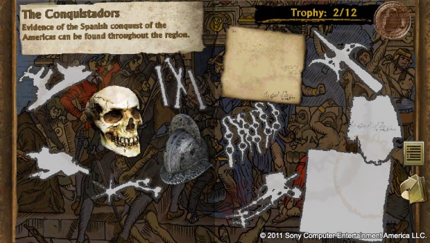 Nach und nach füllt sich die Übersicht mit Artefakten...