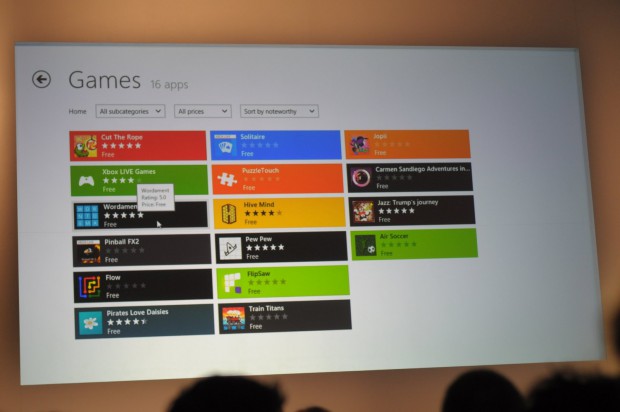 Windows Store in der Windows 8 Consumer Preview