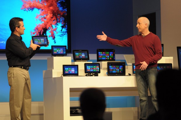 Windows 8 auf einem ARM-Tablet.