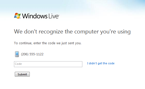 Skydrive in Windows 8 - Zwei-Faktor-Authentifizierung (Bild: Microsoft)