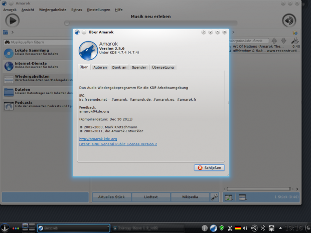 ... ist ebenfalls integriert.