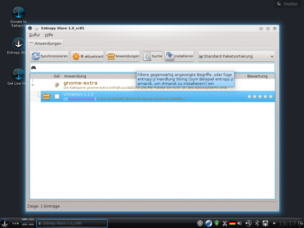 Über Entropy lässt ...