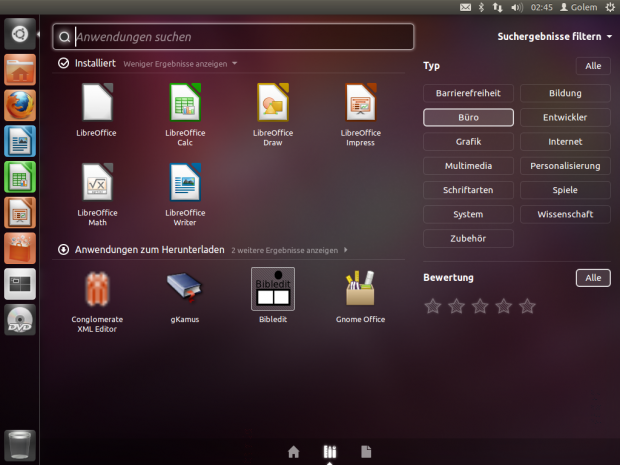 Die Software im Ubuntu Business Remix