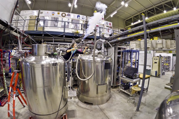 Das Alpha-Experiment am Cern, in dem Antimaterie untersucht wird