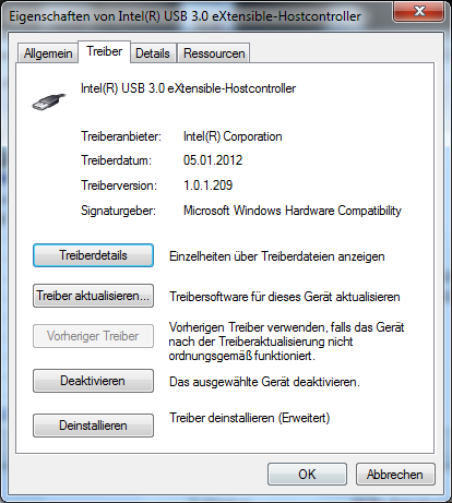 Die Treiber sind noch sehr neu.