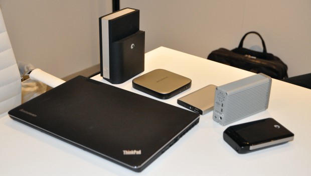 Auswahl von Thunderbolt-Geräten