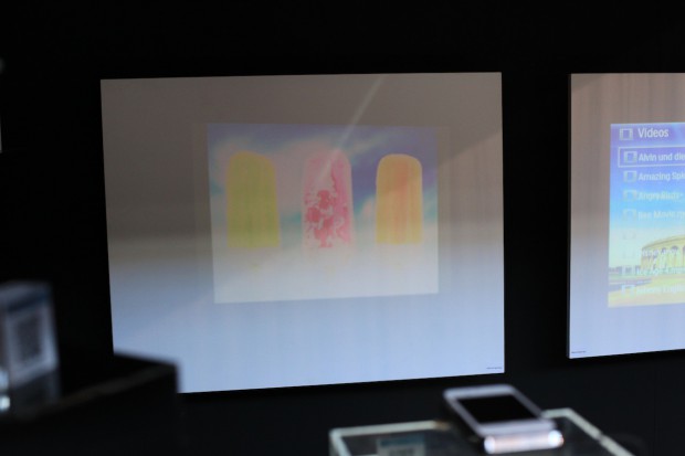 Aiptek Mobilecinema i50 - in Aktion auf der Cebit 2012