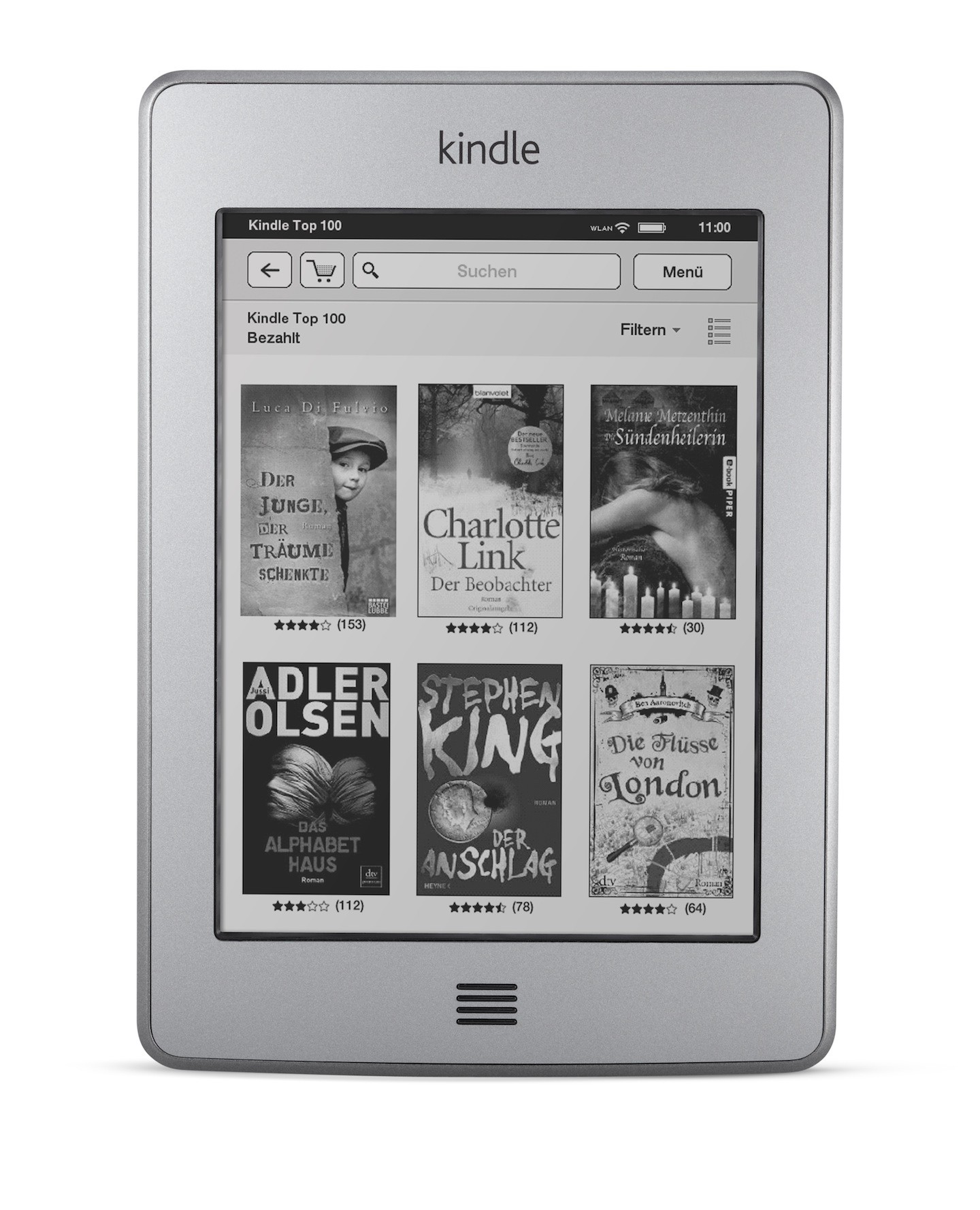 E-Book-Reader: Amazon bringt Kindle Touch nach Deutschland - Golem.de