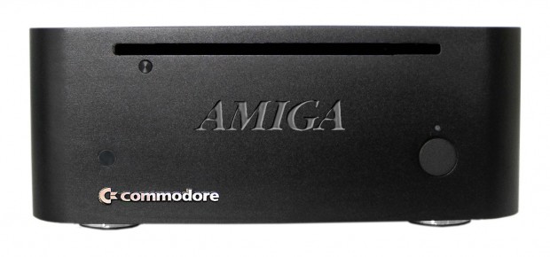 Amiga Mini - Front der schwarzen Version (Bild: Commodore)