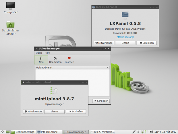 Linux Mint: LXDE-Abkömmling von Lisa 12 veröffentlicht - Golem.de