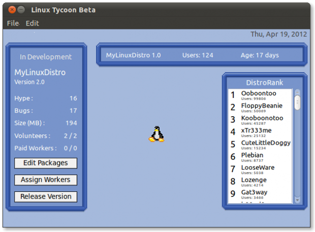 Linux Tycoon