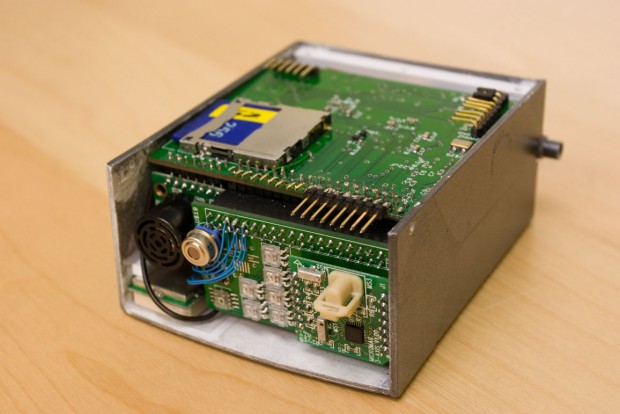 Das offene Gehäuse des Mark 1