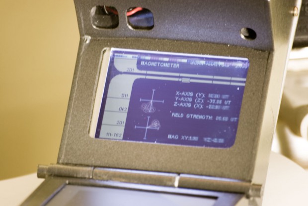 Das Ausgabe des Magnetsensors des Mark 1