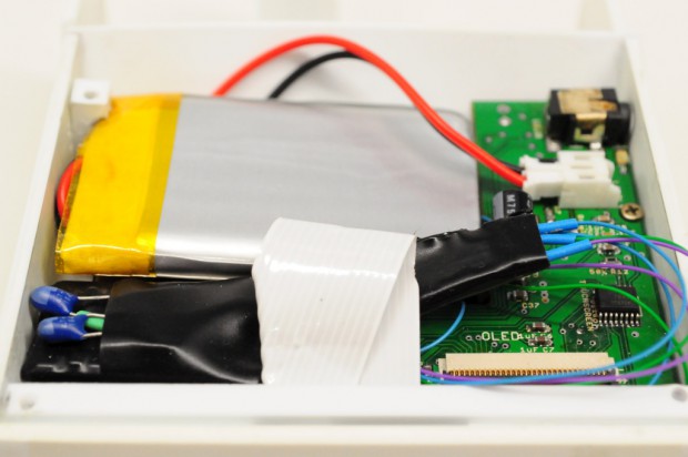 Die Elektronik des Mark 2 samt Akku
