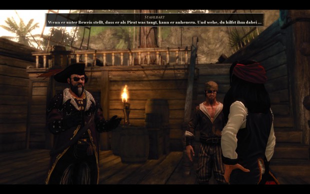 "Schwiegerpapa" Stahlbart stellt hohe Anforderungen an den Spieler.