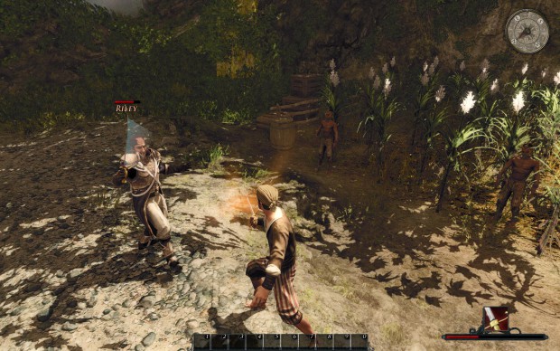 Kampf mit einem nicht so netten Mitglied der Inquisition.