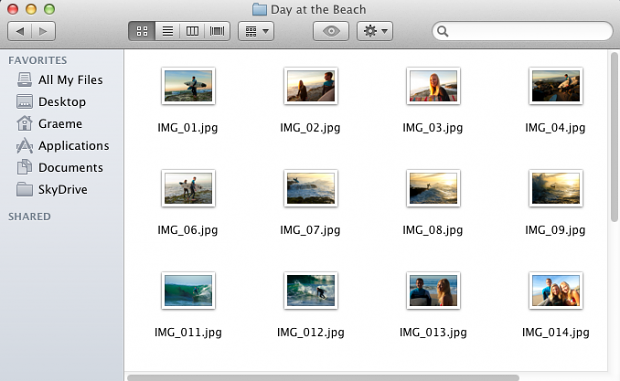 Skydrive auf Mac OS X (Bild: Microsoft)