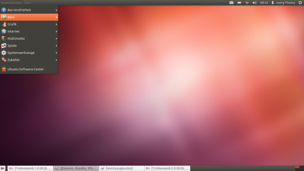 ...oder Gnome im klassischen Stil nutzen.