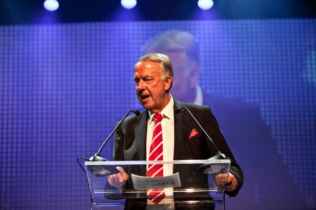 Deutscher Computerspielpreis 2012 - Neumann nimmt die Jury in Schutz wegen der Crysis-2-Auszeichnung. (Bild: Maximilian Knop/Konsole Labs)