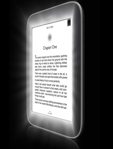 Das Gerät basiert auf dem Nook Simple Touch und ist mit diesem technisch weitgehend identisch. (Bild: Barnes &amp; Noble)