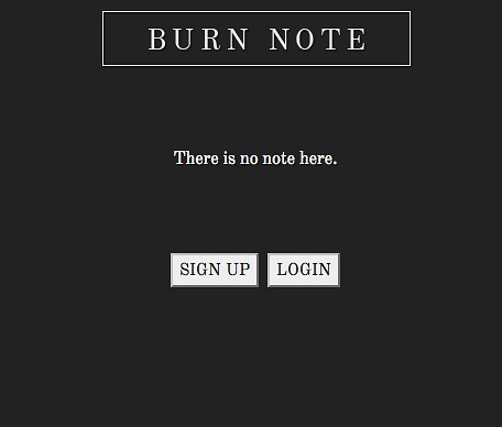 Der nochmalige Aufruf einer bereits gelesenen Nachricht unter Burnnote (Screenshot: Golem.de)