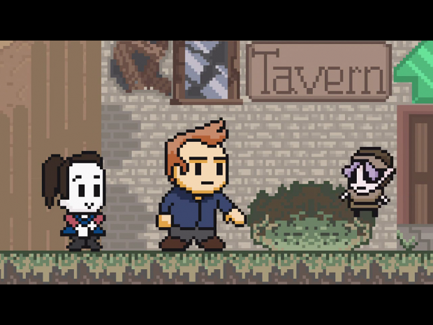 Auch ein typisches Dorf besuchen die Helden...