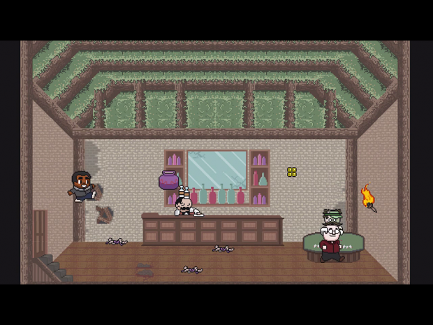 ... und fangen eine Pokerrunde an.