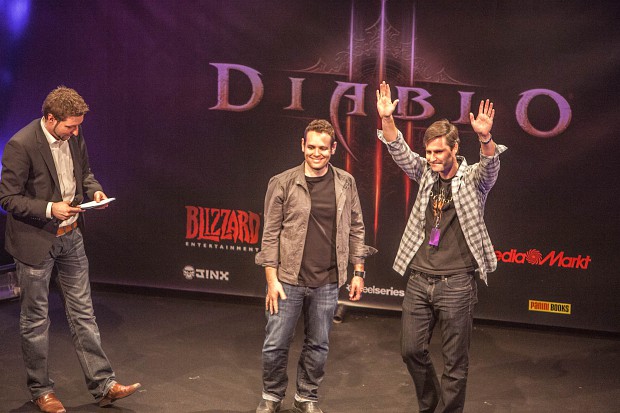 Kevin Martens (Lead Content Designer) und Jason Regier (Lead Programmer) von Blizzard.