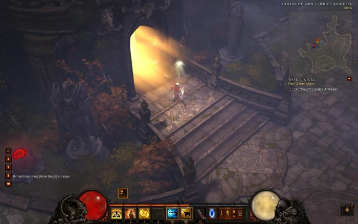 Der Wechsel zwischen Abschnitten erfolgt fast nahtlos.