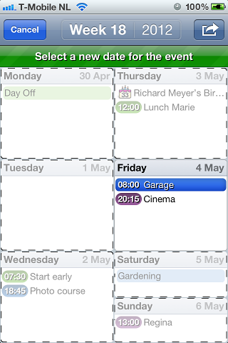 Easy Calendar (Bild: Tom van Zummeren)