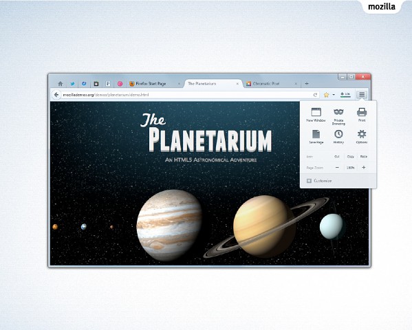 Australis: UI-Entwurf f&uuml;r Firefox mit neuem Men&uuml;