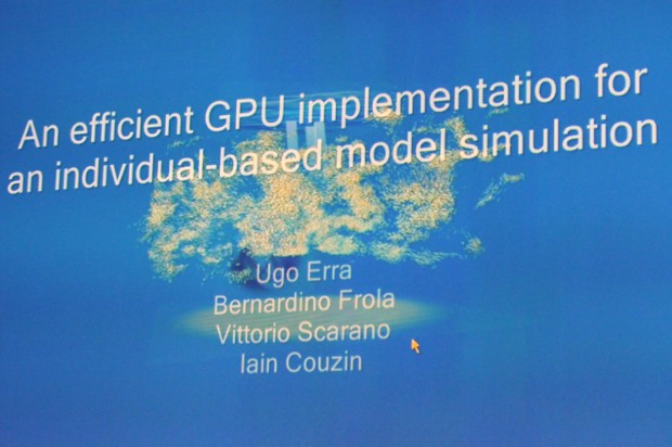 Diese Arbeit brachte Couzin die GTC-Keynote ein.