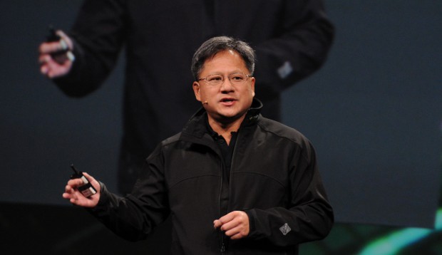 Nvidia-Chef Jen-Hsun Huang eröffnet die GTC.